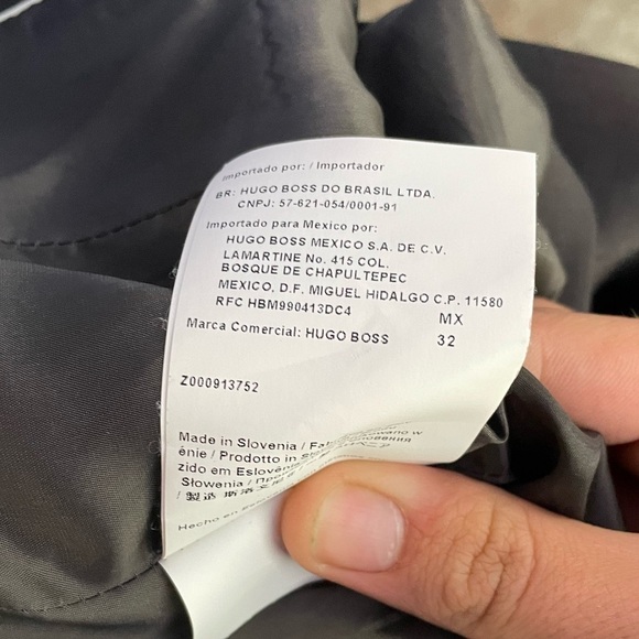 BOSS Hugo‎ Boss Jena Wool Blend Blazer in Black Size 12 - Picture 6 of 9